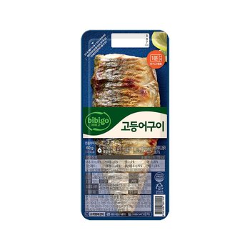 비비고 고등어구이 즉석간편조리 60g x 9개