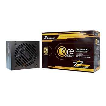 시소닉 CORE V2 GX-650 GOLD 풀모듈러 ATX3.1 파워 블랙