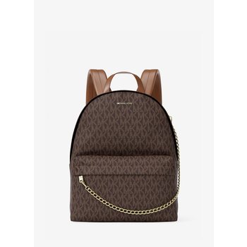 [정가 880000원] 슬레이터 미디움 로고 캔버스 백팩 35F5G04B2B200