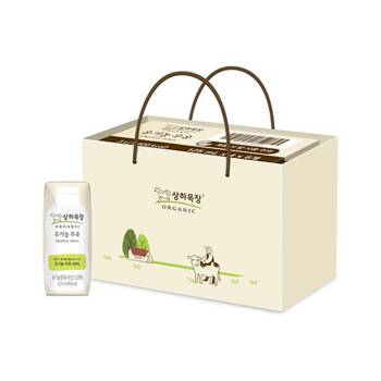 [선물세트] 상하목장 유기농 멸균 우유 백색 125ml 24팩