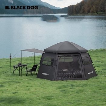 OKI 블랙독 Blackdog 자동 원터치텐트 육각형텐트-WFFD60D