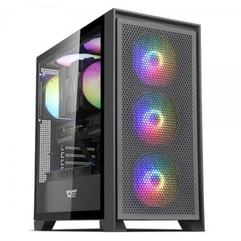 DARKFLASH DRX70 MESH RGB 강화유리 블랙 (미들타워)