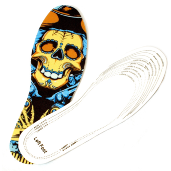 해골 평깔창/강렬한 이미지캐릭터/신발깔창