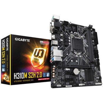 [해외] GIGABYTE 기가바이트 H310M S2H 2.0 M-ATX 마더보드 [Intel H310 칩셋 탑재] MB4623