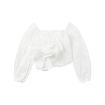 [해외] 에이지 Parallels 스파이럴 블라우스 24SS1327