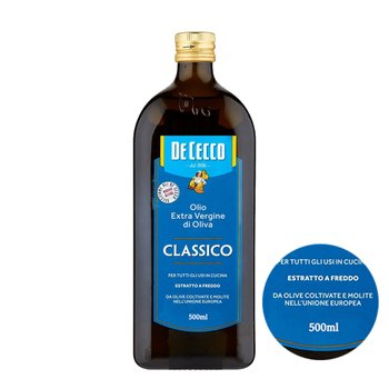 데체코 엑스트라버진 올리브오일 500ml 냉압착