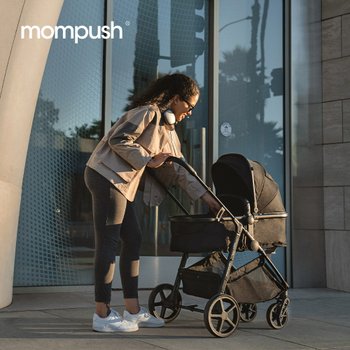 맘푸쉬 위즈 절충형 신생아 아기 유모차