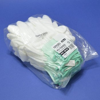 스마토 PU-TOP코팅장갑 PUT-301W 흰색M 10조 8552703 손끝코팅처리 공장조립라인 정밀작업 자동