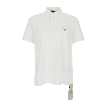 [해외배송] 엠포리오아르마니 로고 자수 클래식 칼라 폴로 티셔츠 EM005358 AF10497U0003
