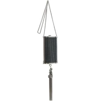 25 FW 로베르토 카발리 크리스털 장식 태슬 숄더 백 RKB013PCS01 TP443048001