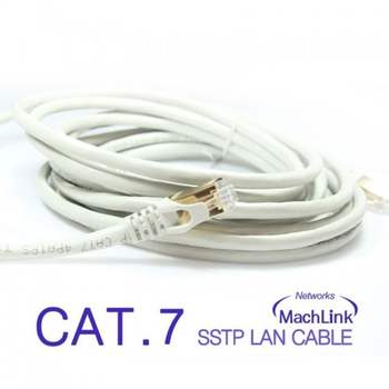 CAT.7 SSTP 10M랜선 10G랜케이블 실드차폐 10G-T 랜선 USB케이블 랜케이블