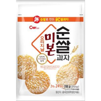 [신세계백화점]청우 순쌀과자 미본 288g