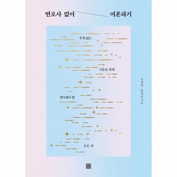 변호사 없이 이혼하기 : 후회 없는 이혼을 위해 생각해야 할 모든 것