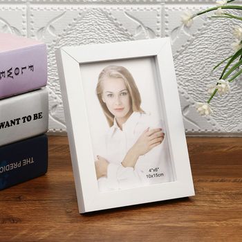 포토닉 EPL987U1 사진 액자 4x6 화이트 탁상 웨딩액자