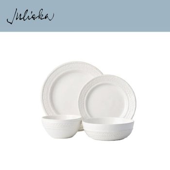 [해외] 줄리스카 르 빠니에 Le Panier 4pc Setting - Whitewash (2set / 8pc)