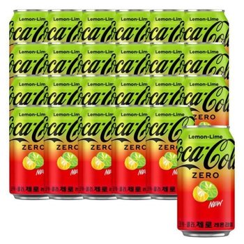 코카콜라 제로 레몬라임 350ml 24캔