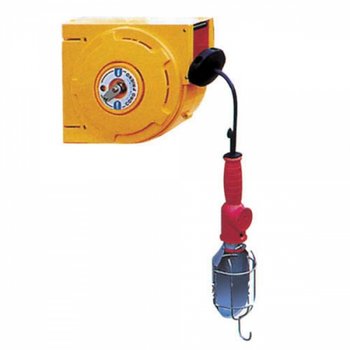 전기용품 삼국 자동전선릴 CFL-208램프장착 10m 5.7kg 15A 1EA