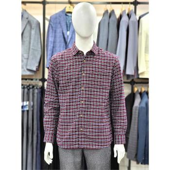 런던포그 세이브존04 티탄체크 긴팔 셔츠 LMW3A555 (39931636)