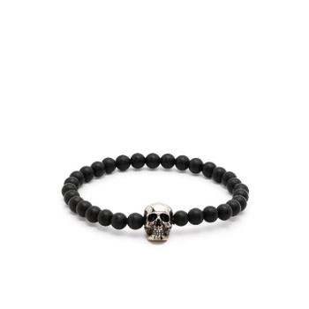26 FW Alexander McQueen 스컬 비즈 브레이슬릿 7069791AAIX TP453354479