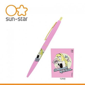 클릭 OP65PV01 골드 유성 검정펜 0.5mm 잠자는 숲속의 공주