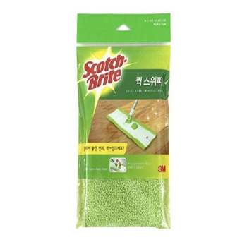 3M 스카치브라이트 퀵 스위퍼 리필패드 스카치브라이트걸레 막대걸