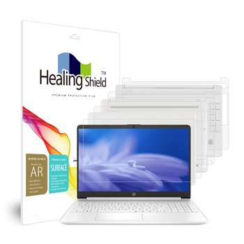 HP 15S-fq1007TU 고화질 액정보호필름1매 외부3종 세트
