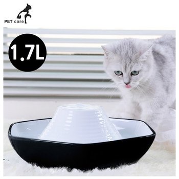 파라곤 세라믹 애완정수기 1.7L 블랙 화이트