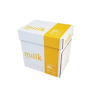 한국제지 B5 용지 미색 복사 종이 밀크 80g 2500매 (43611384)