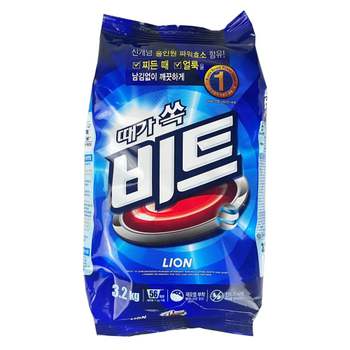 비트 372GVX52 분말세제 가루세제 3.2키로 리필 - O