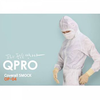 TBZ SQ-A06 OP-04 방진복 귀망사 H-2 후드부착 미얀마산