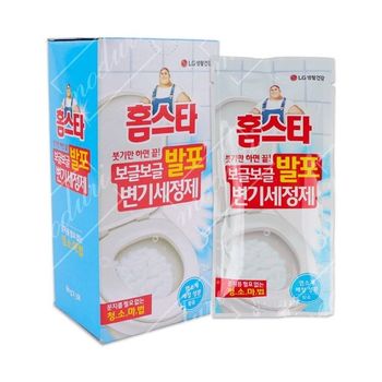 변기 청소 거품 세정제 3회분 화장실 발포 용품