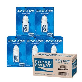 <b>포카리</b><b>스웨트</b> <b>분말</b> (65.6g 100입+스퀴즈 보틀 5개) 세트 (51177360)