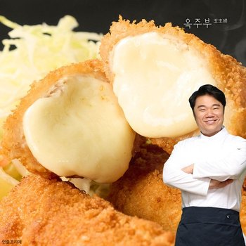 옥주부 치즈돈까스 100g x 5팩+소스5팩