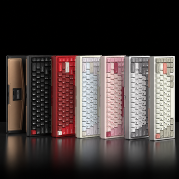 [해외] WOB ZEN65 무선 커스텀 기계식 키보드 알루미늄 TOP 구조 6000mAh 게이밍용