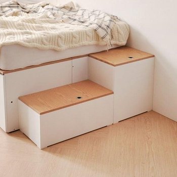 [MEJJM841_61]도어형 수납 계단 수납가구 C3773 3colors