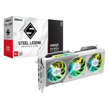 [해외] 애즈락 Radeon RX9070 그래픽카드 GDDR6 16GB RX9070 SL 16GO