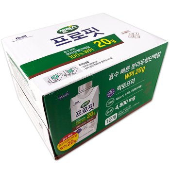 셀렉스 분리유청 단백질 음료 초콜릿 3960ml(330ml x 12개)