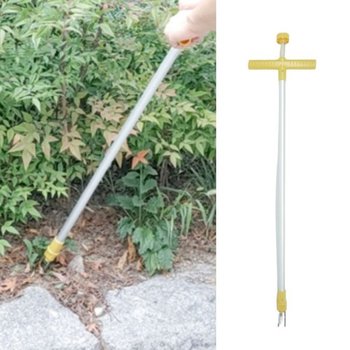 손잡이형 93CM 돌리고 누르고 잡초제거기 잡초 잡초뽑기 잡초제거 잡초정리 갈퀴 잡초쉽게