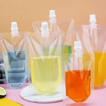 커피음료용기 육스 소스 액체류 휴대용 음료소분용기 200ml