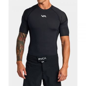 [해외] RVCA 남성 스포츠 반팔 래시 베스트 - 블랙 7949035