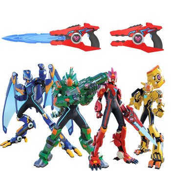 다이노스터 공룡수호대 액션 피규어 다이노 루시오 델비 오즈 제이민 랩터블레이드