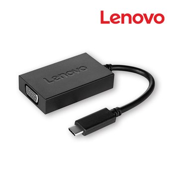 레노버 레노버 정품 미사용 개봉품 USB-C to VGA Adapter 4X90M42956 변환 케이블