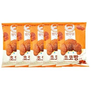[JHON6R25_52EF]빵부장 스낵 초코빵 55g 5개