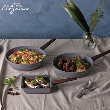 [핫Deal][Shizell] 쉬젤 올뉴엘레강스 IH프라이팬 3종A세트 F28+W28+에그롤팬..