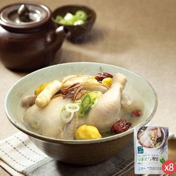 정다운 나홀로 삼계탕 750g(8봉)