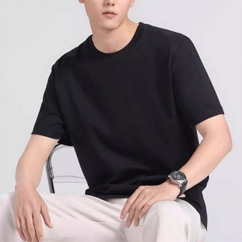 여름 JUAL5054 쿨 데일리 티셔츠 반팔 클래식 심플 캐주얼룩 남