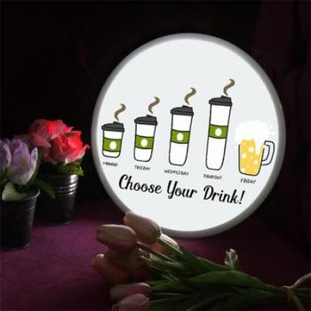 꾸밈 아트박스/꾸밈 nx121-LED액자25R_일주일의루틴