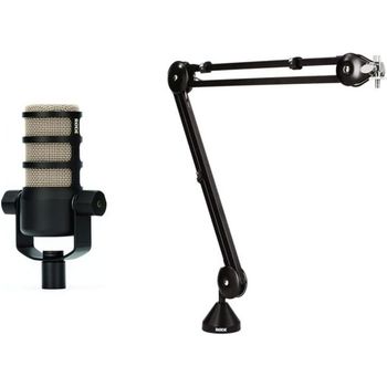 [해외] 독일 로데 마이크 방송용 Rode PodMic Podcast Microphone PSA1 Articulated Arm Stand 1565702