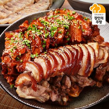 [이정희장인]순살족발200g 2팩+불족발200g 2팩 간편 슬라이스