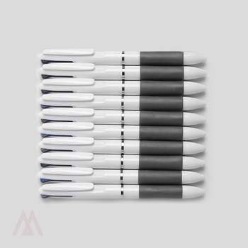 3색 볼펜 10세트 0.5mm 각인볼펜 멀티펜 호신 문구/사무용품